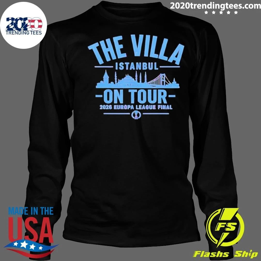 Aston Villa Fc The Villa Istanbul On Tour 2026 Europa League Final Shirt