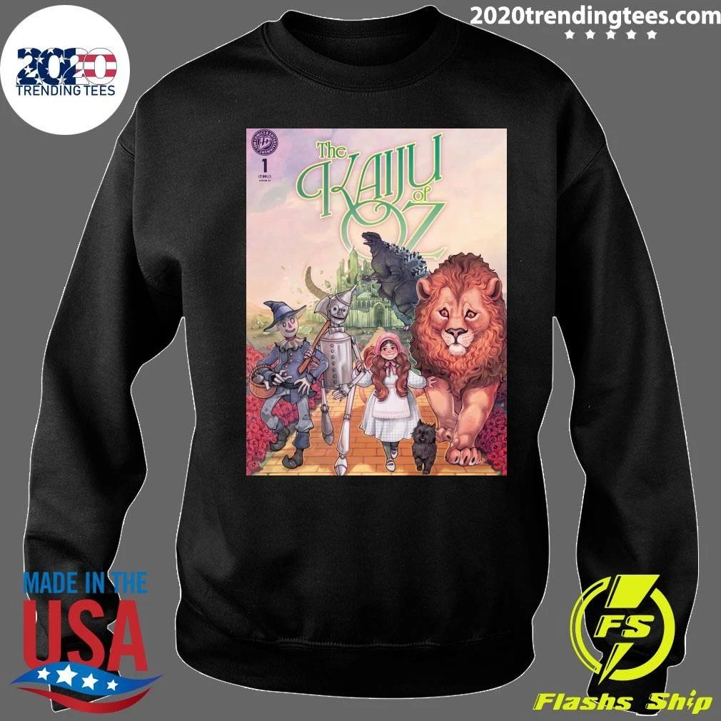 First Look At A Godzilla & Wizard Of Oz Crossover Comic The Kaiju Of Oz Shirt
