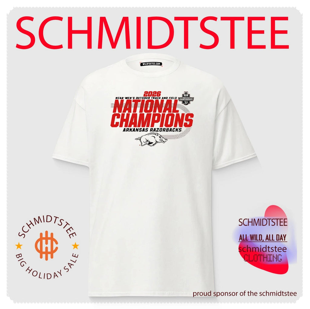 Arkansas Razorbacks Men’s Track & Field 2026 National Champions shirt