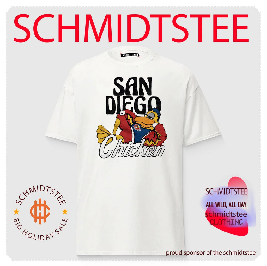 San Diego Padres Chicken Mascot cartoon shirt