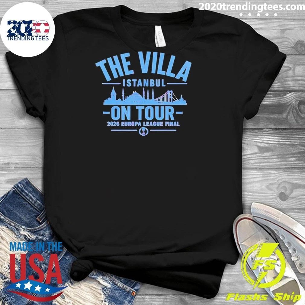 Aston Villa Fc The Villa Istanbul On Tour 2026 Europa League Final Shirt