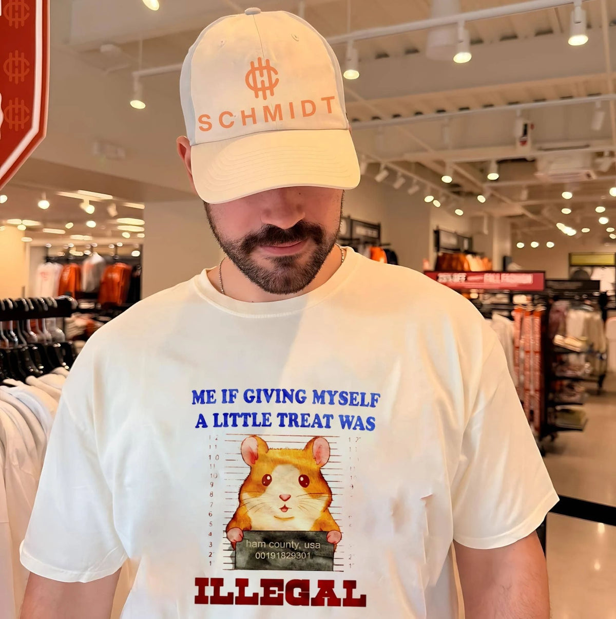 Hamster me if giving myself a little treat was illegal shirt