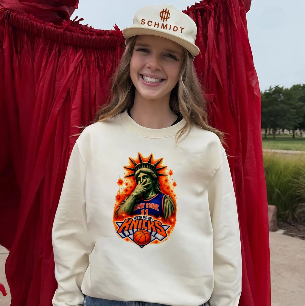 Statue of Liberty Brunson New York Basketball 2026 Champions graphic shirt