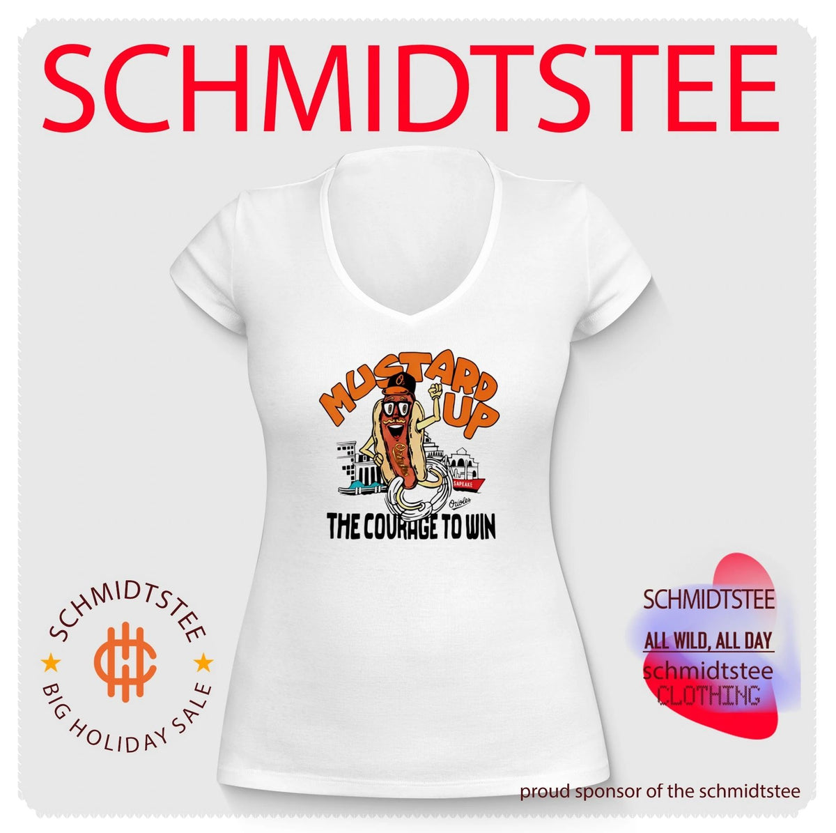 Mustard Up The Courage To Win shirt