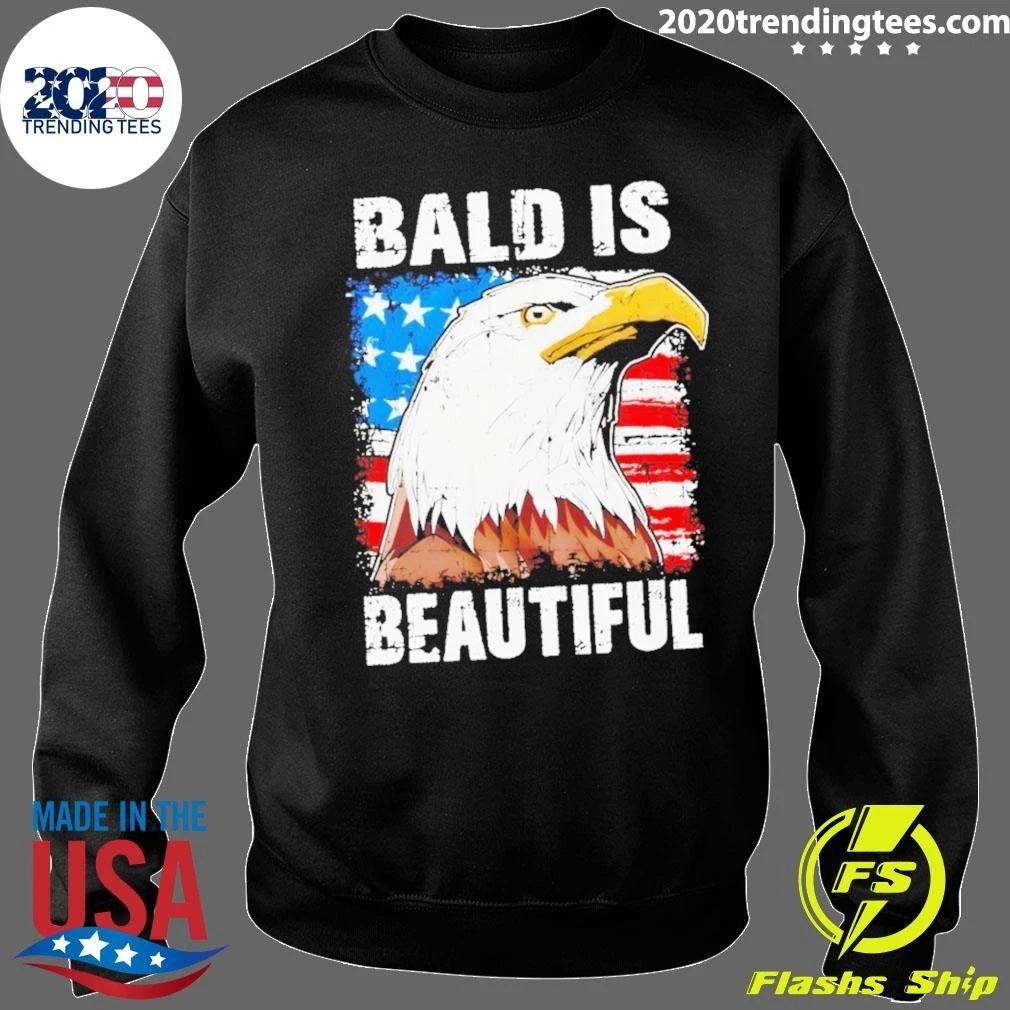 Eagle Beautiful 4th Of July Patriotic Usa American Flag Shirt
