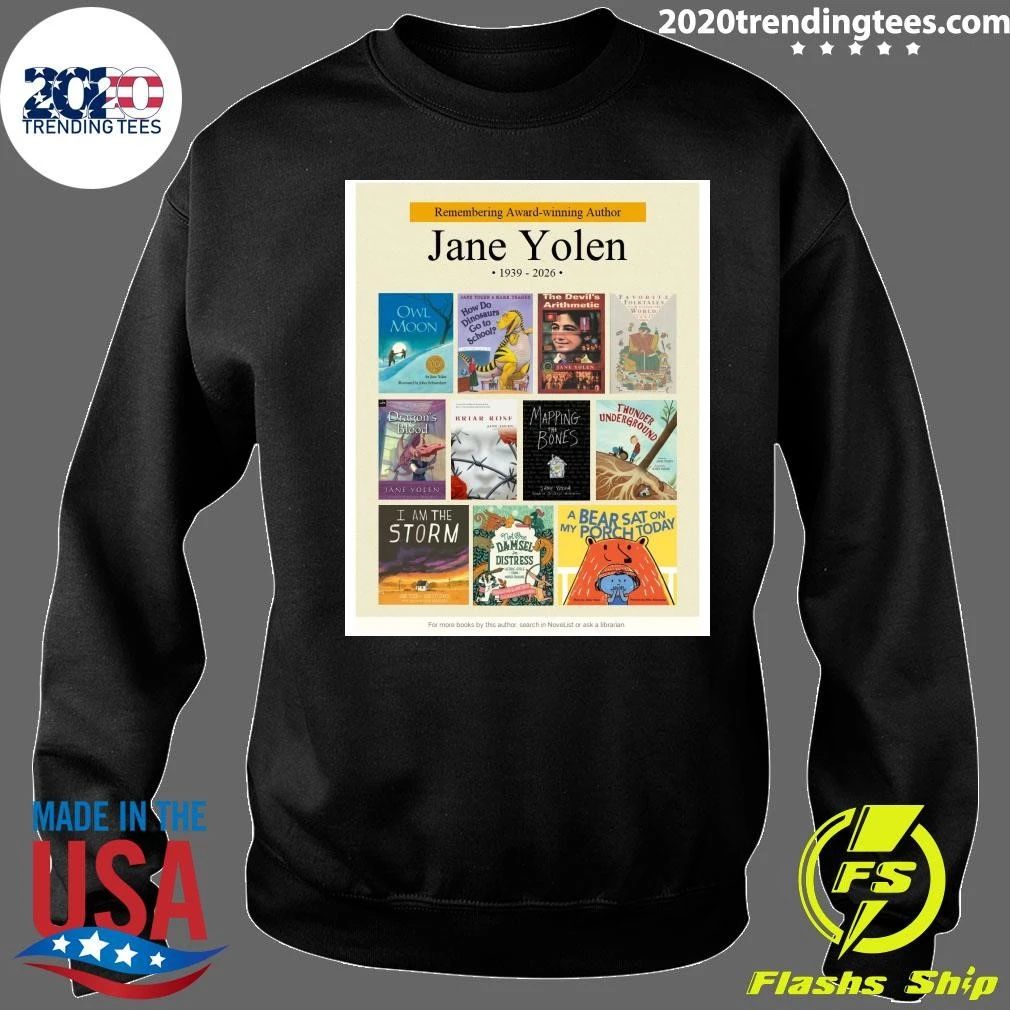 Remembering Award Winning Author Jane Yolen 1939-2026 Shirt