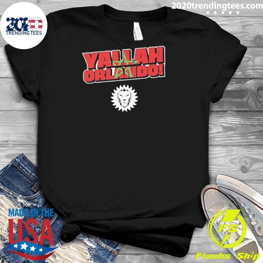 Orlando City Go Yallah Orlando Morocco Flag Shirt