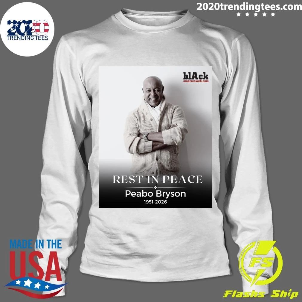 Peabo Bryson, the acclaimed singer-songwriter known for Beauty and the Beast and A Whole New World, has passed away at the age of 75 Shirt