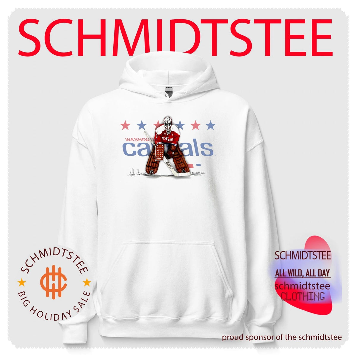 Gary Axe Smith Washington Capitals Goalie art shirt