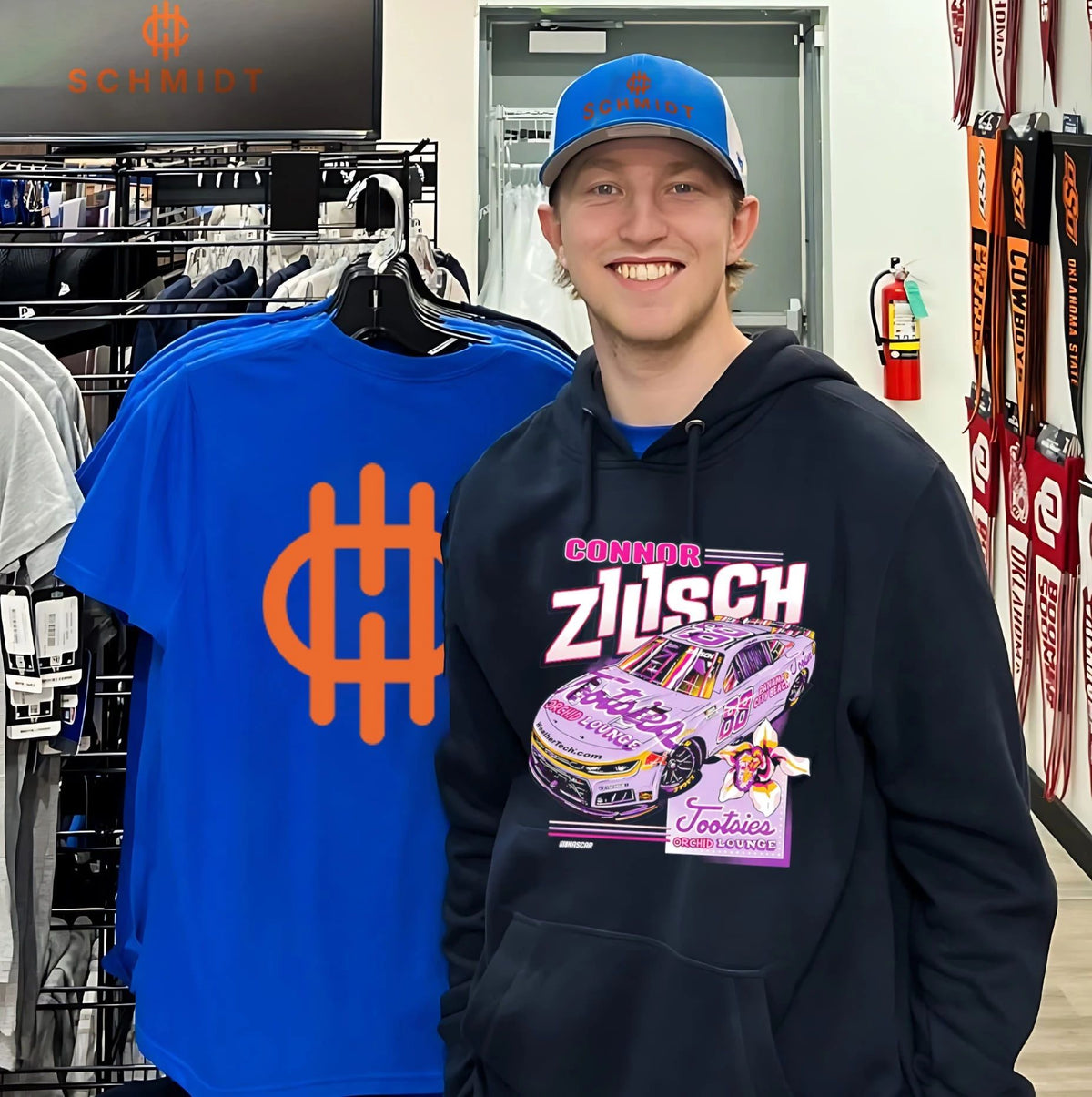 Connor Zilisch NASCAR Tootsies Orchid Lounge the #88 purple Chevrolet Camaro shirt