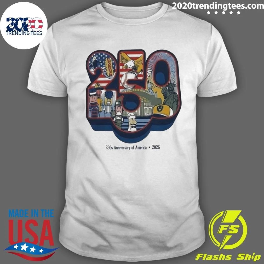 Brewers 250th Anniversary of America 2026 Shirt