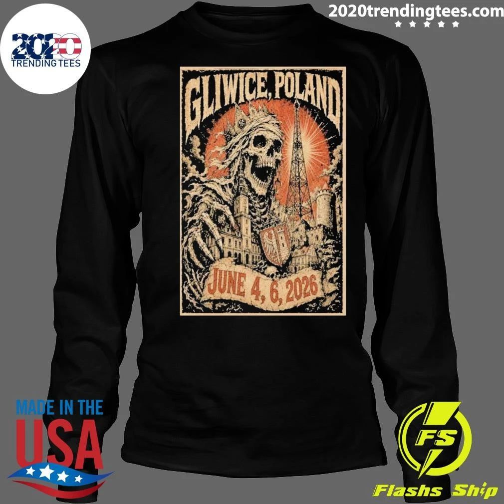 Gliwice, Poland June 4,6 2026 Poster Tour Shirt