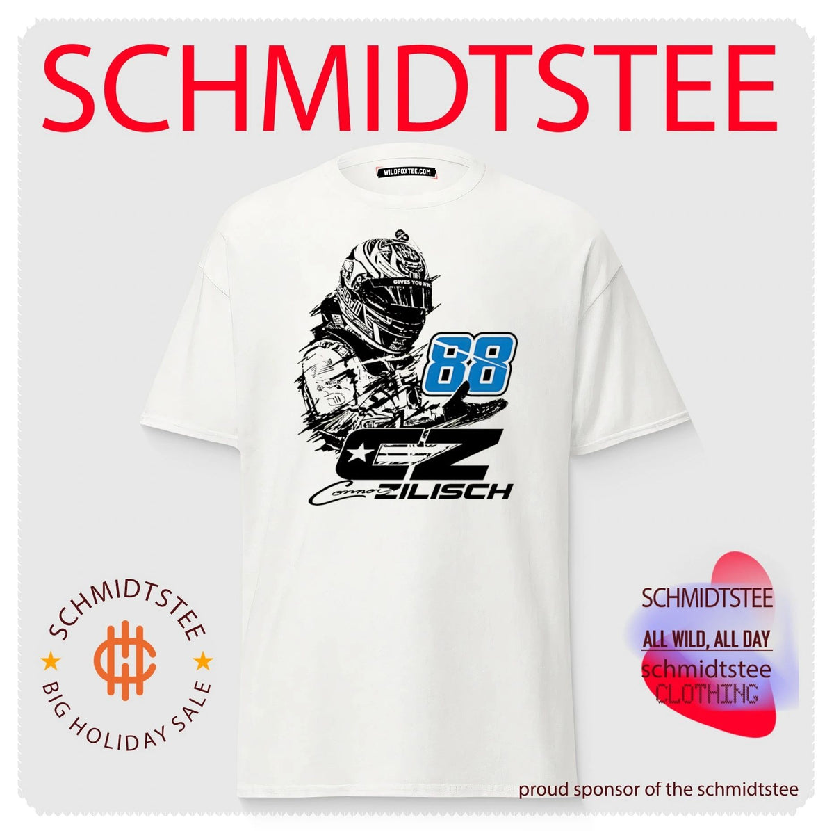 NASCAR Connor Zilisch #88 CZ Inaugural Cup Series vintage shirt