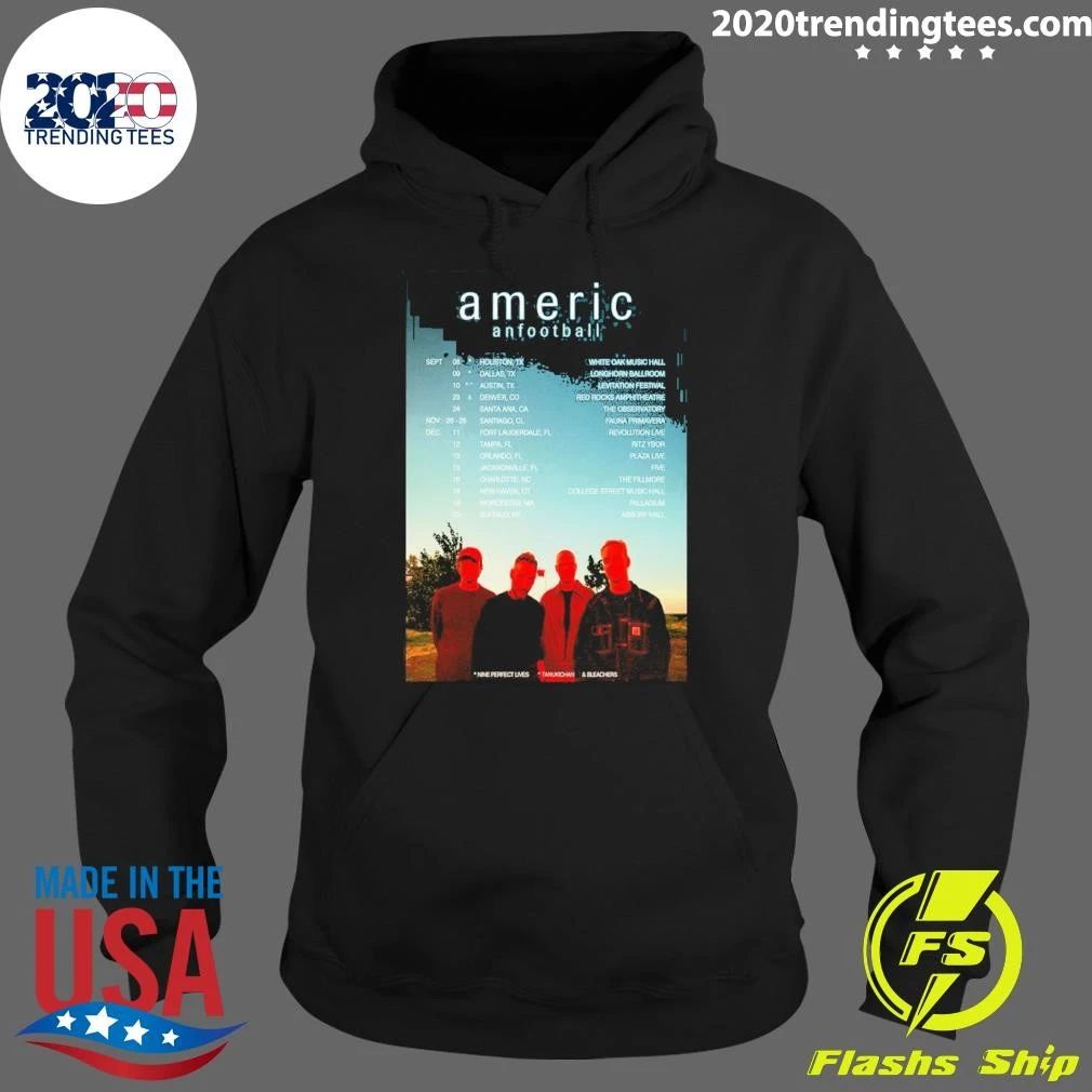 American Football Tour 2026 Poster Shirt