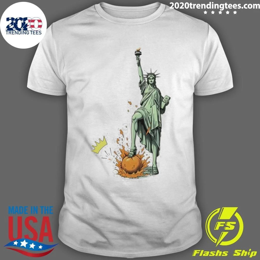 Statue Of Liberty No Kings Anti Trump Protest Social Justice 2026 Shirt