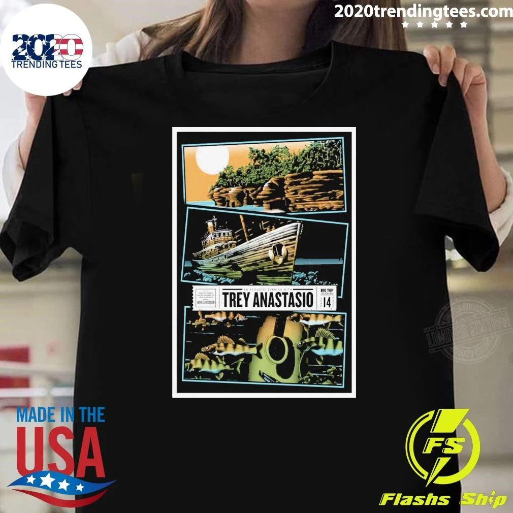 Trey Anastasio Bayfield Tour On June 14 2026 Shirt