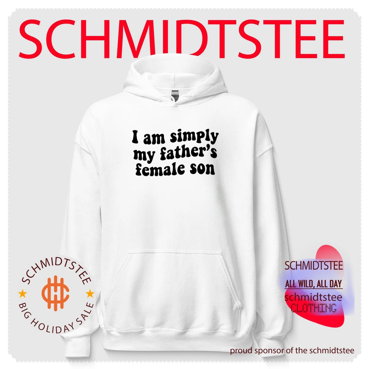 I am simply my father’s female son shirt