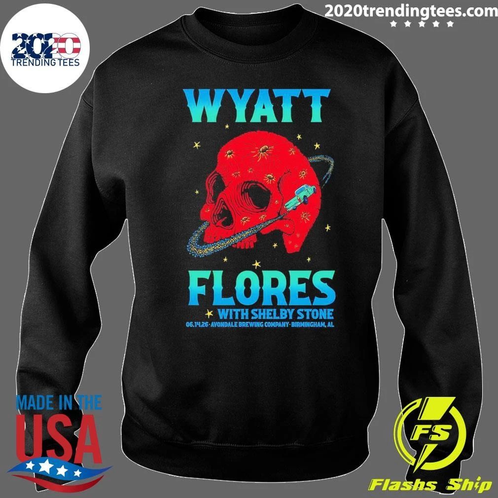 Wyatt Flores In Birmingham AL On June 14 2026 Tour Shirt
