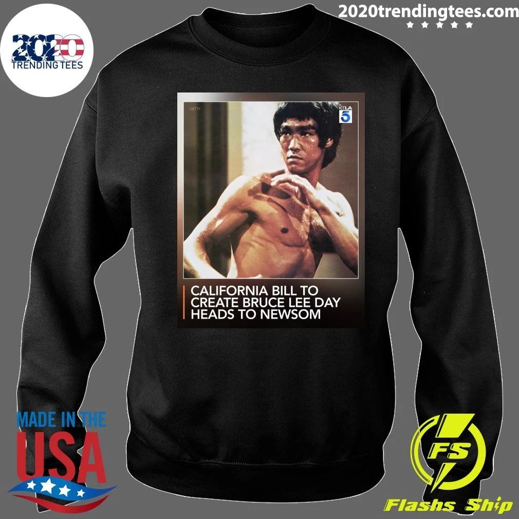 California Bill To Create Bruce Lee Day Heads To Newsom Shirt