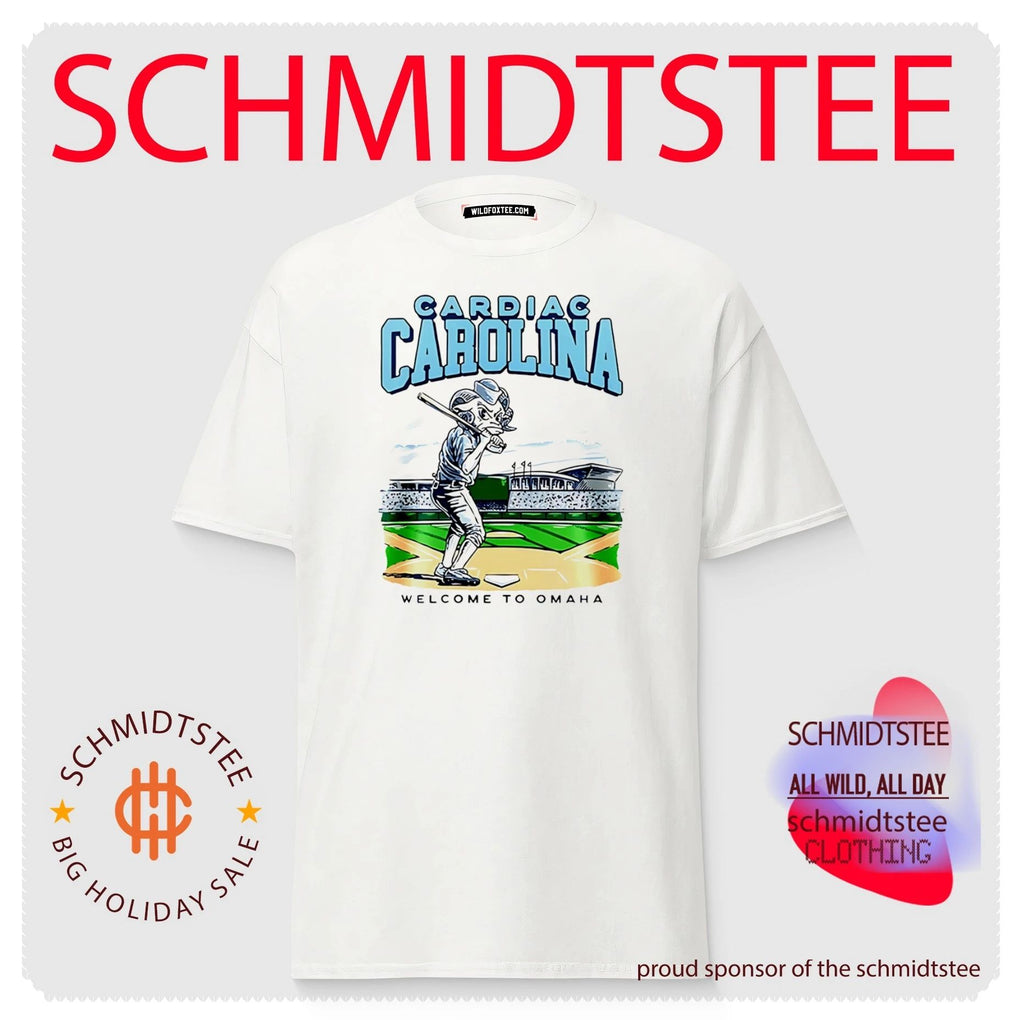 North Carolina Tar Heels x Cardiac Carolina Welcome To Omaha 2026 shirt