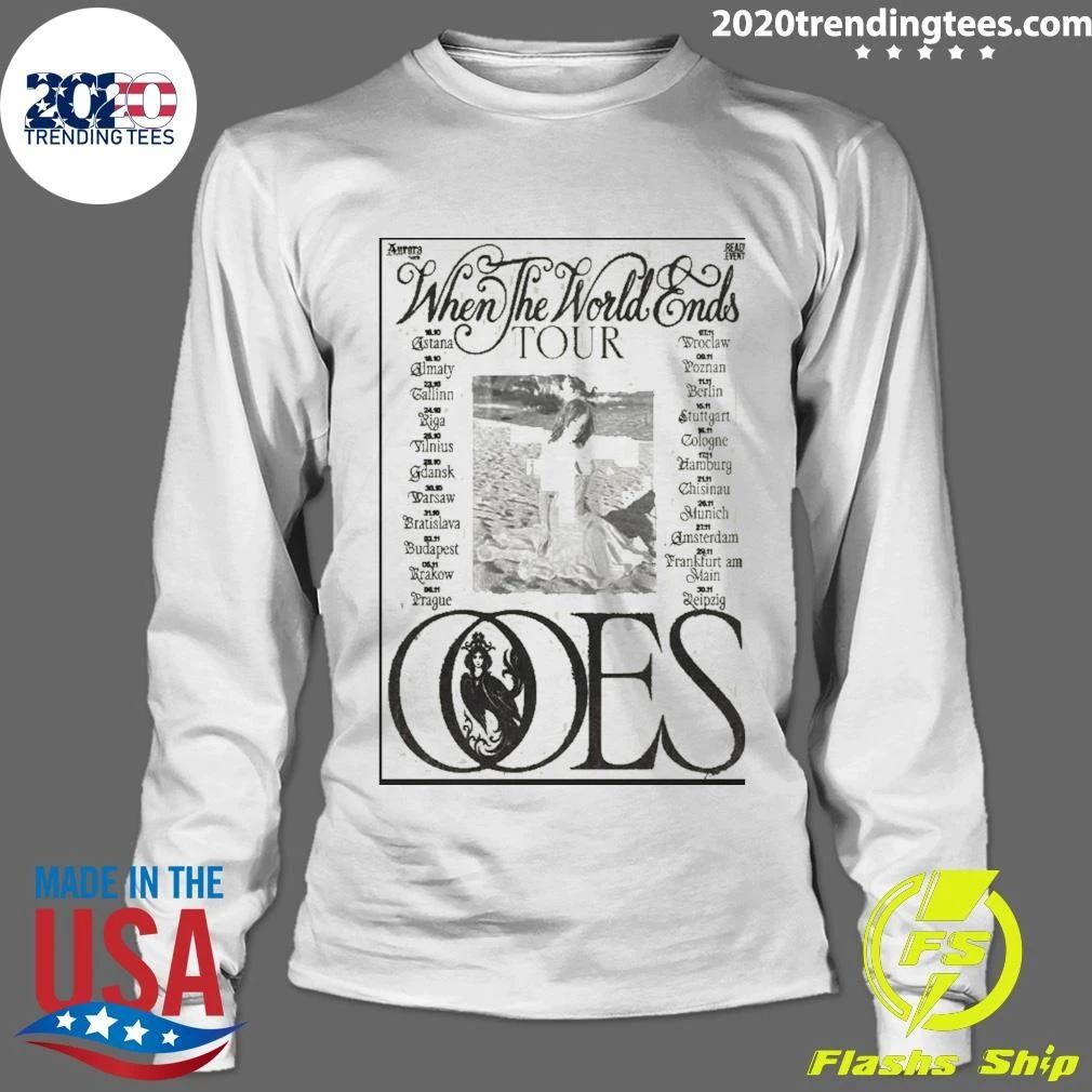 Ooes World Tour 2026 Poster Shirt
