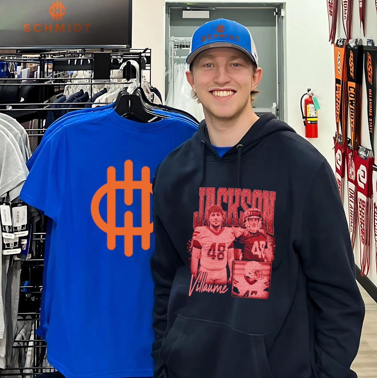 Jackson Villaume Football Player Tribute shirt