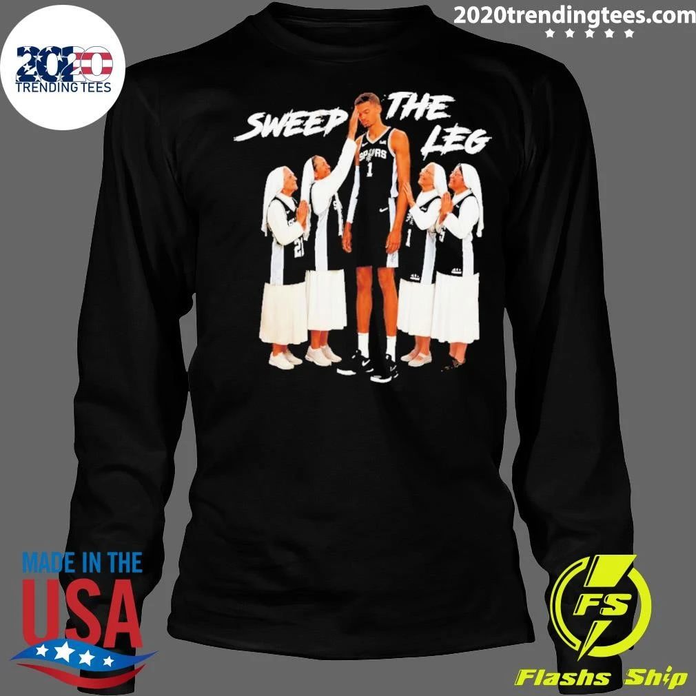 Spurs Inspired Basketball Sweep The Leg Pray Slay Shirt