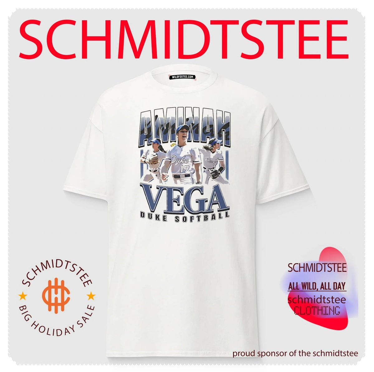 Duke Softball Aminah Vega vintage shirt
