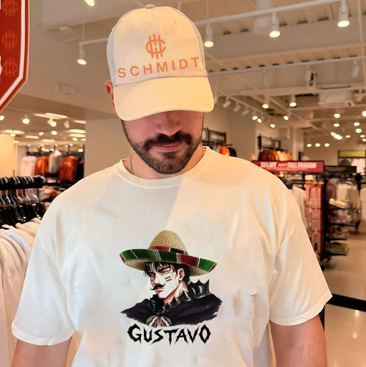 Gustavo Berserk Mexican Sombrero Meme Guts shirt