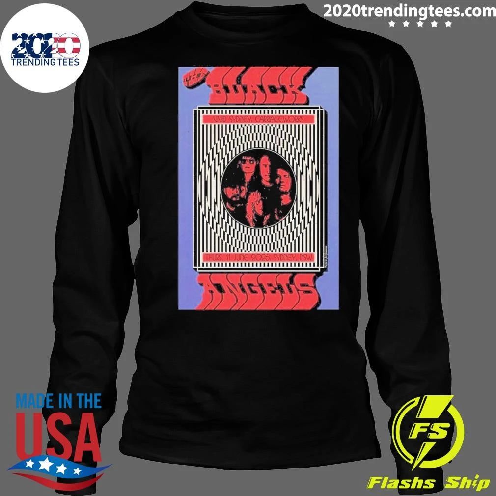 The Black Angels Sydney Carriageworks 06 11 2026 Shirt