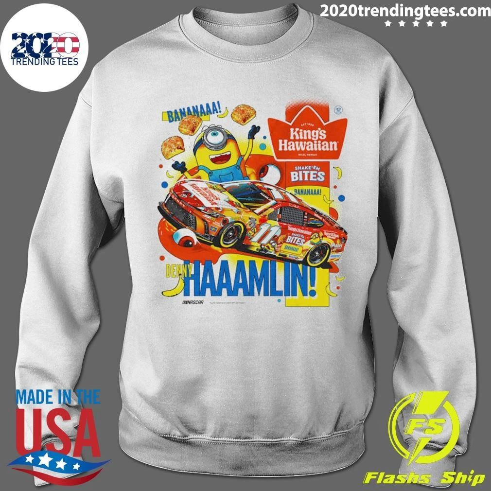 Minions Banana Denny Hamlin King’s Hawaiian 2026 Tee Shirt