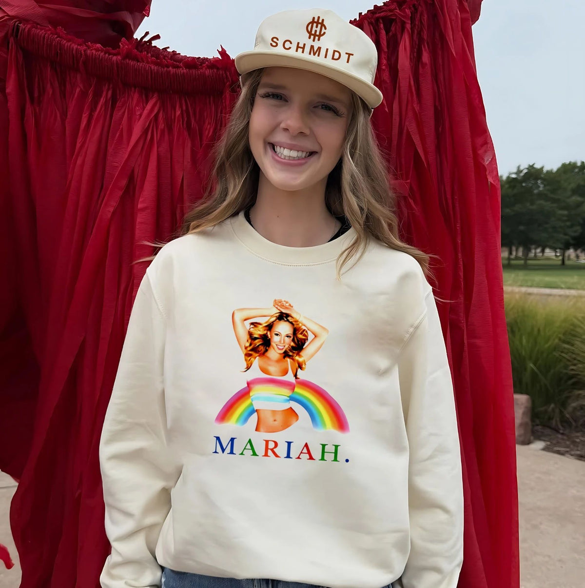 Mariah Carey Rainbow Pop Music Diva shirt