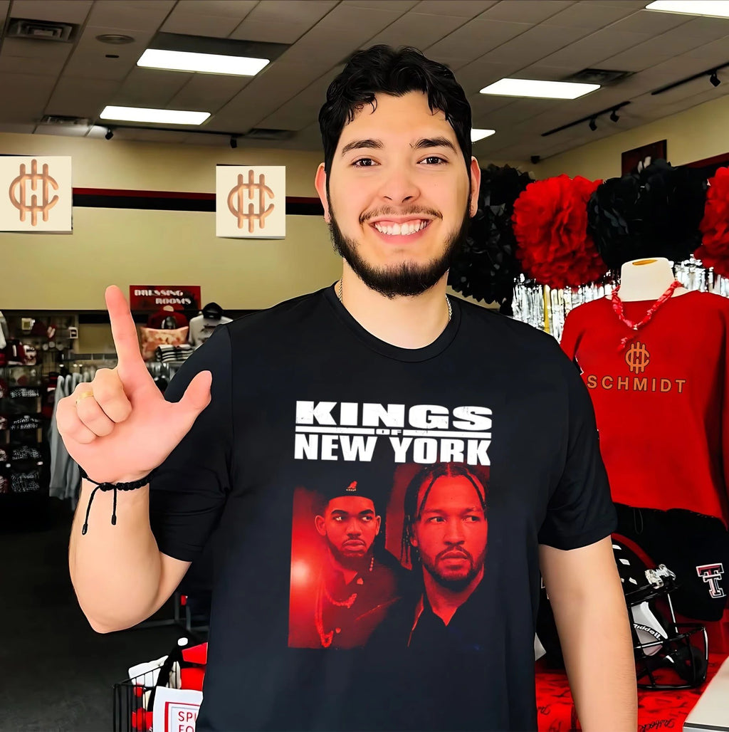 Kings of New York Pop Smoke and NY Knicks Jalen Brunson vintage shirt