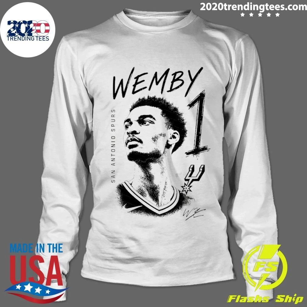 Wembanyama Basketball Star San Antonio Spurs Wemby 1 Shirt