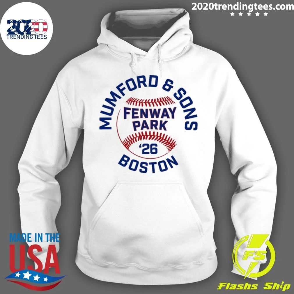 Mumford & Sons June 22 2026 Fenway Park Boston, MA Tee Shirt
