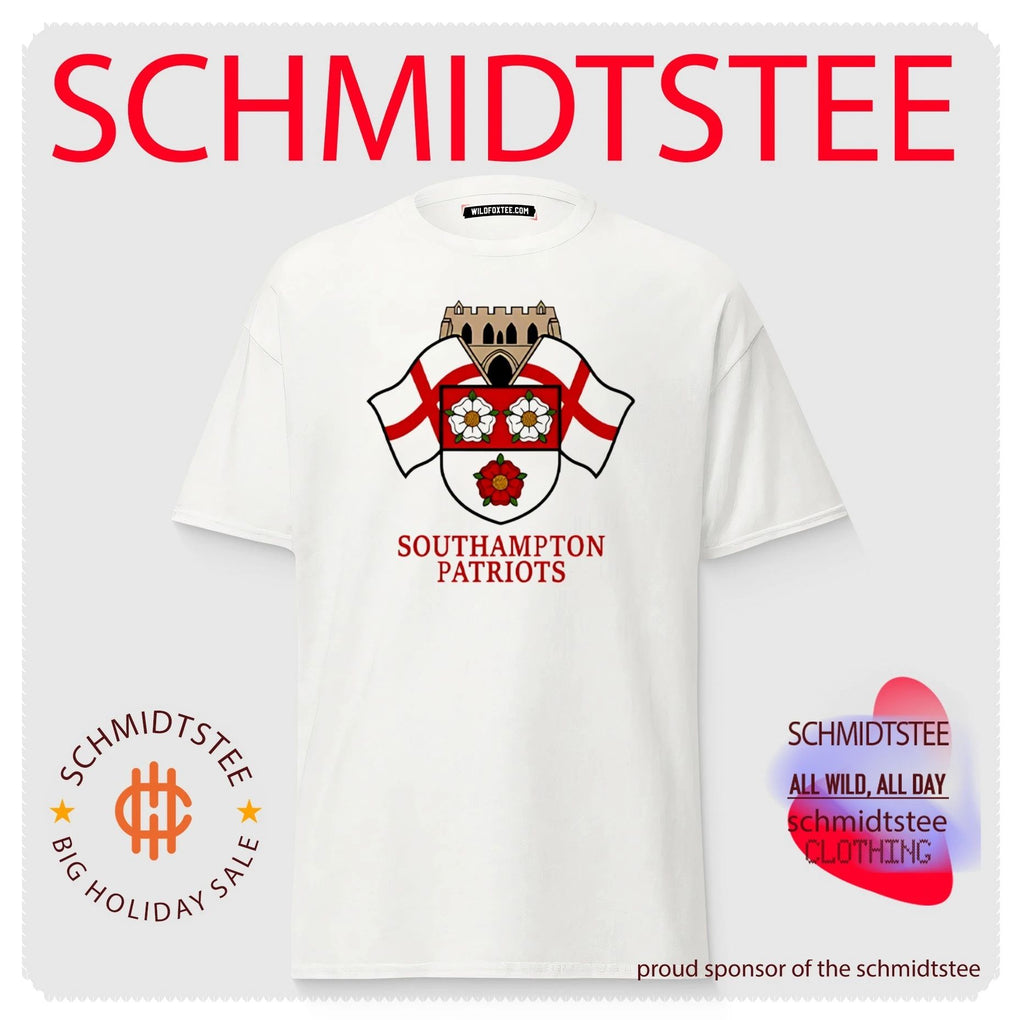 Southampton Patriots flag logo shirt