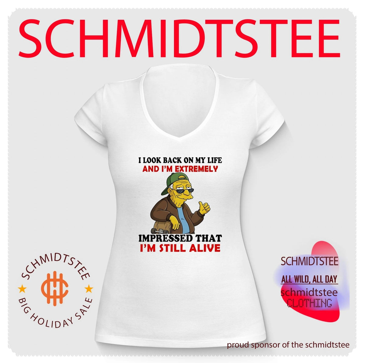 I look back on my life and I’m extremely imptressed that Hans Moleman shirt