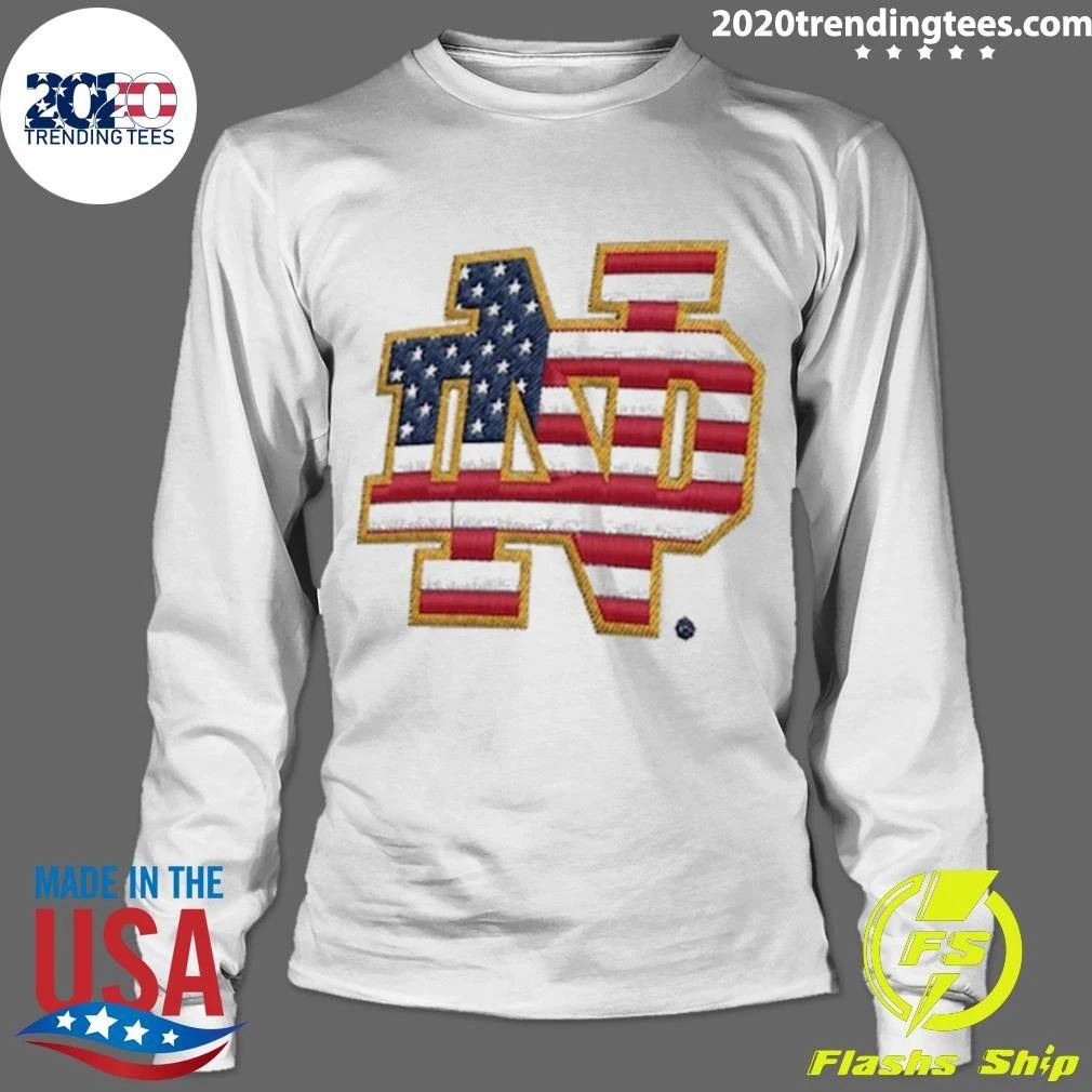 Notre Dame Fighting Irish ’47 American Flag Shirt