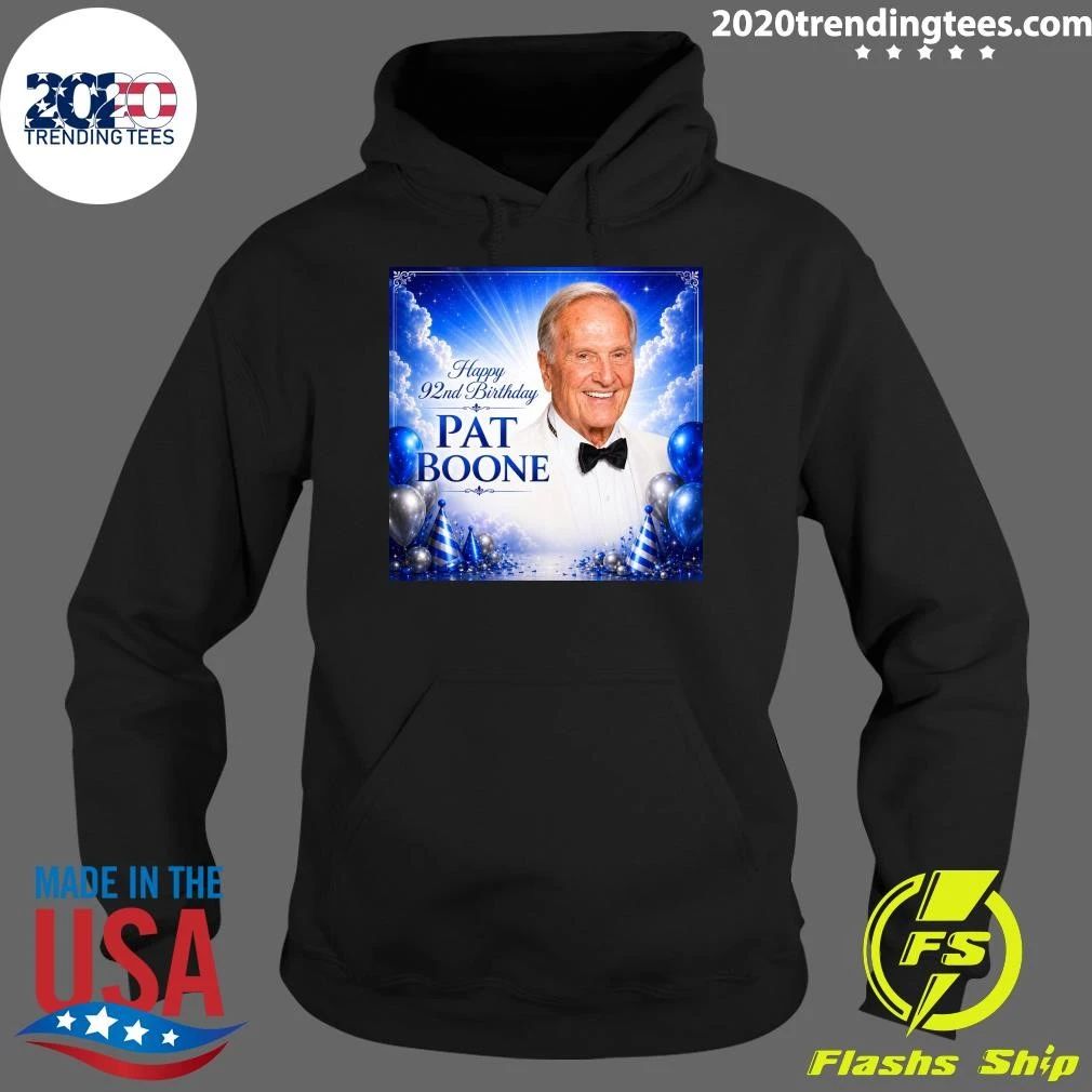 Happy 92nd Birthday Pat Boone Shirt