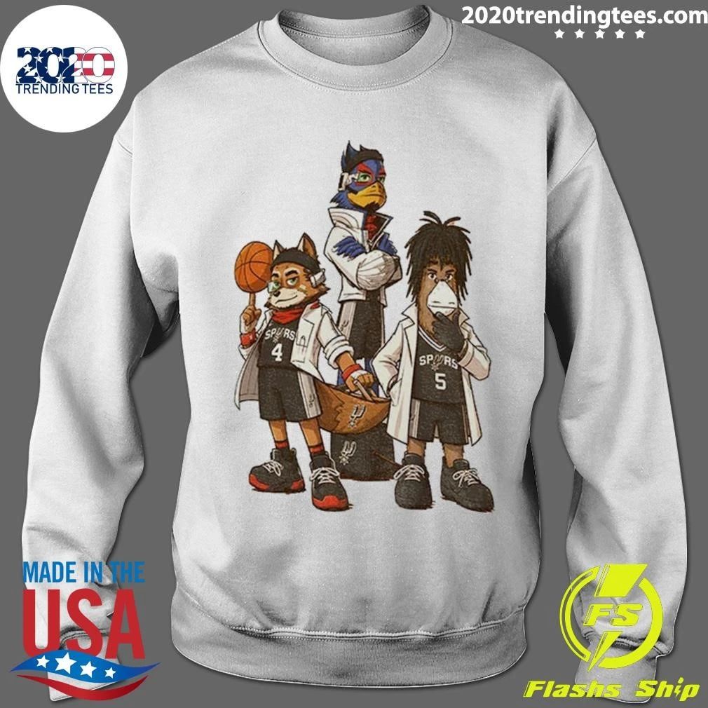 Fox Wemby And Castle San Antonio Spurs Basketball The Nba Finals 2026 Shirt