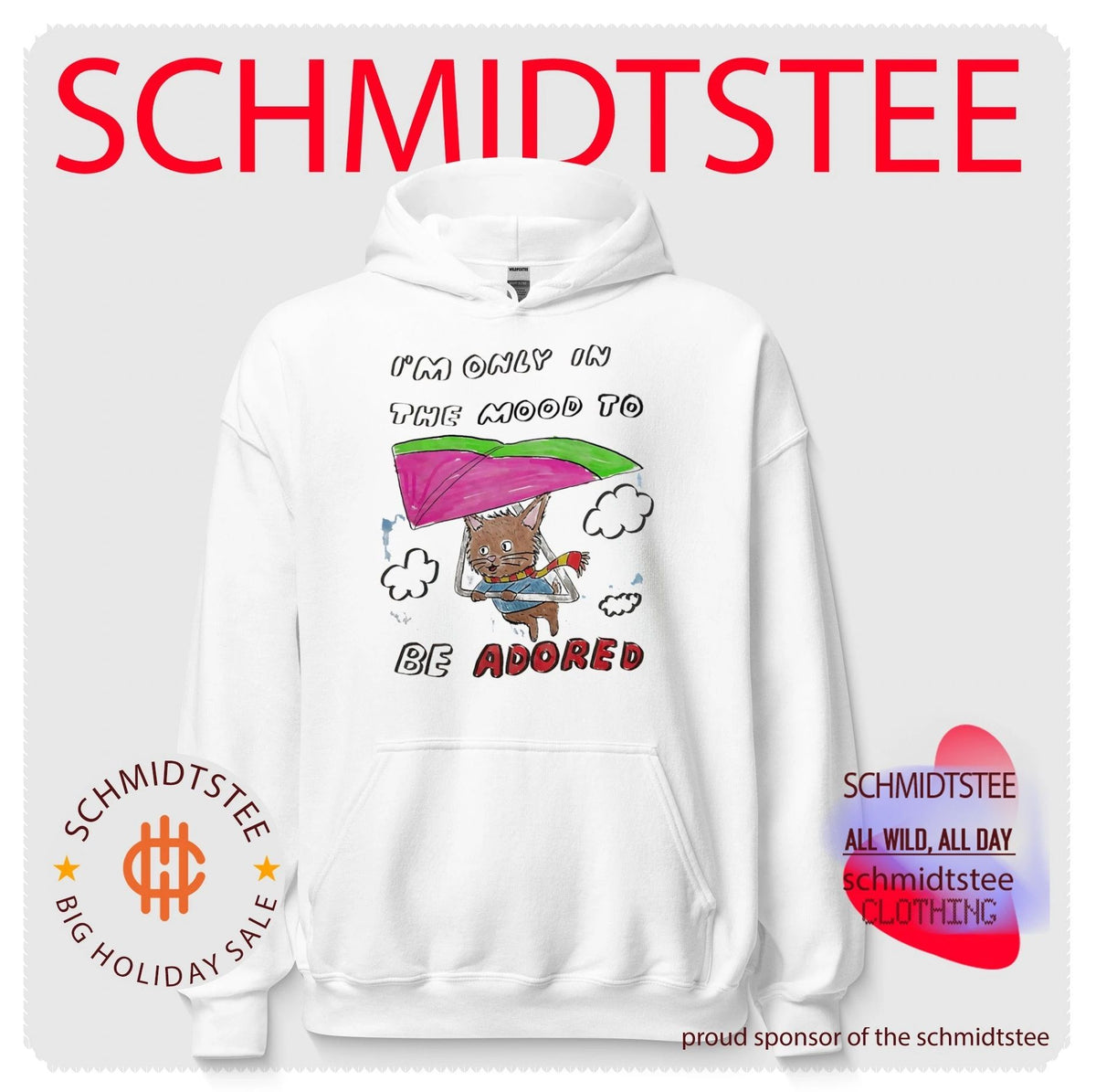 I’m only in the mood to be adored cat shirt