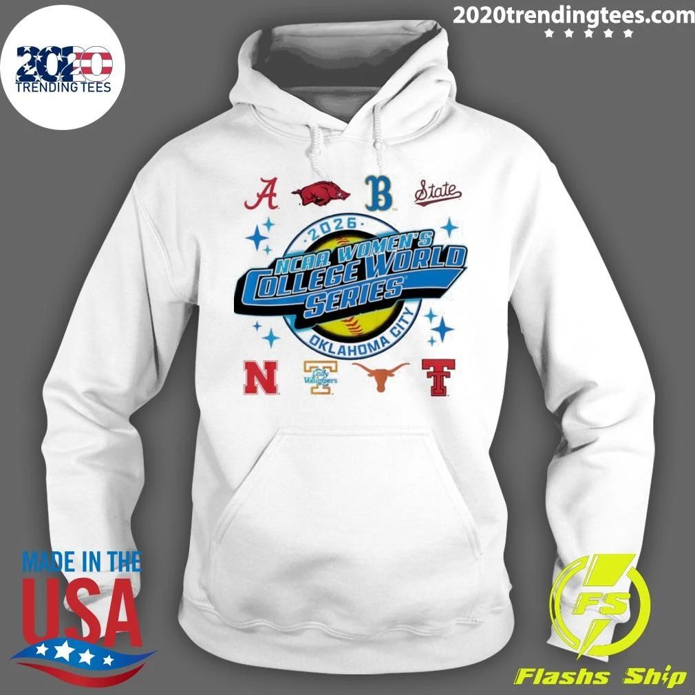 College Softball Teams 2026 Ncaa Women’s College World Series Oklahoma City Shirt