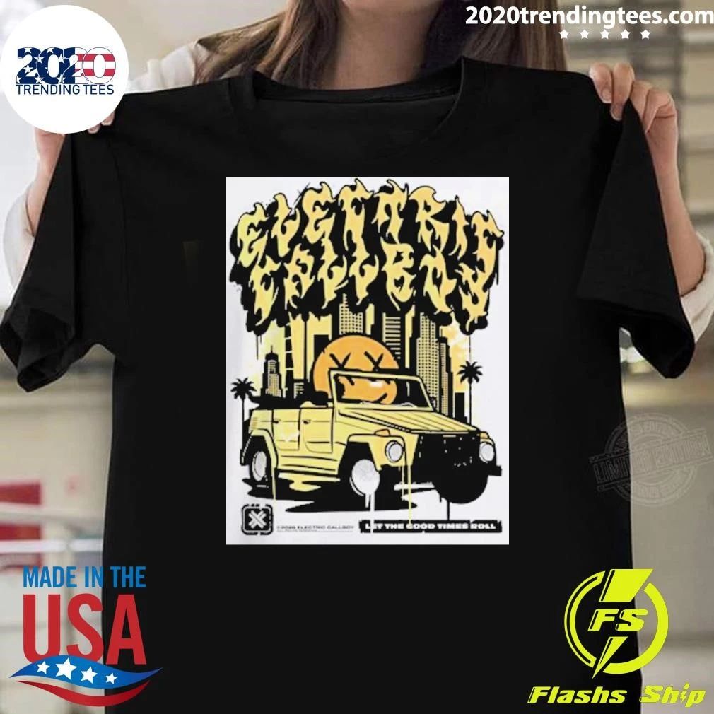 Electric Callboy Let The Good Times Roll New Single Merch Just Cruisin Shirt