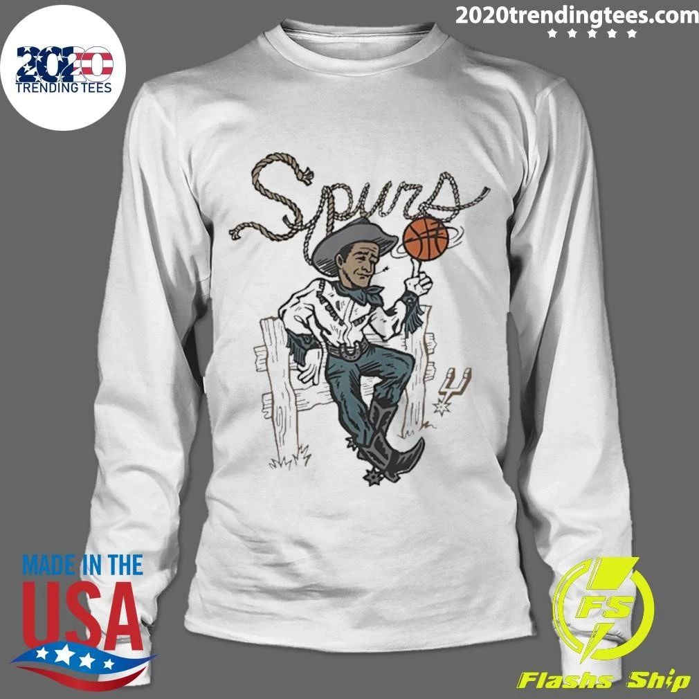 San Antonio Spurs Basketball Cowboy Vintage Shirt