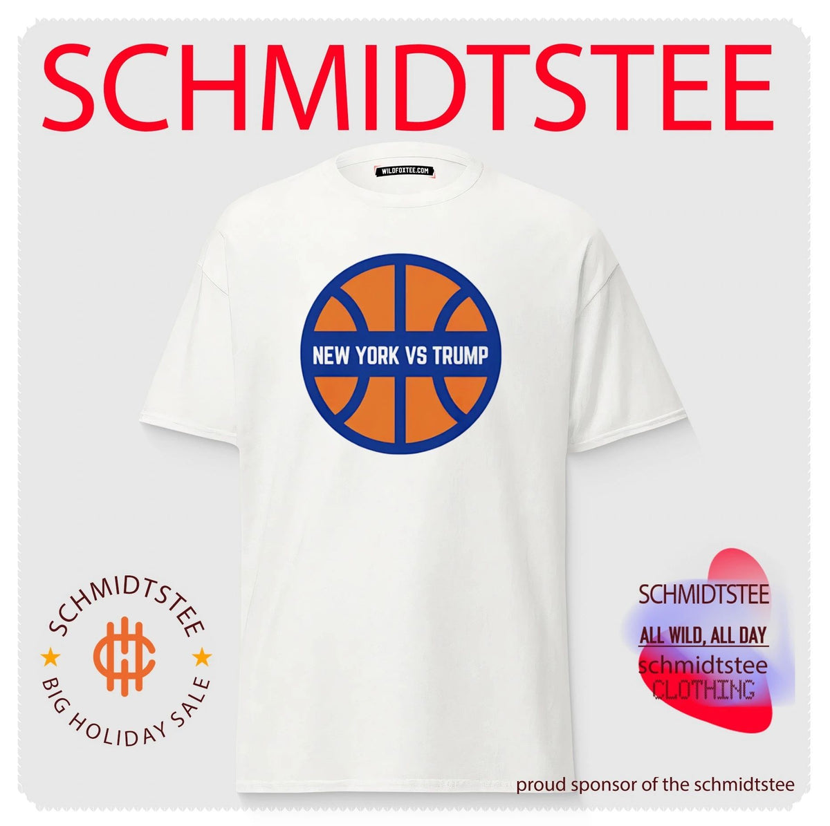 NEW YORK vs TRUMP Basketball shirt