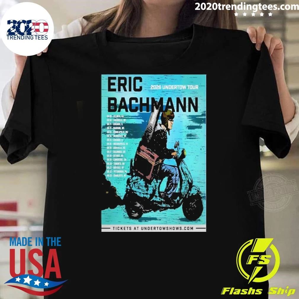 Eric Bachmann Undertow 2026 Shows Poster Shirt