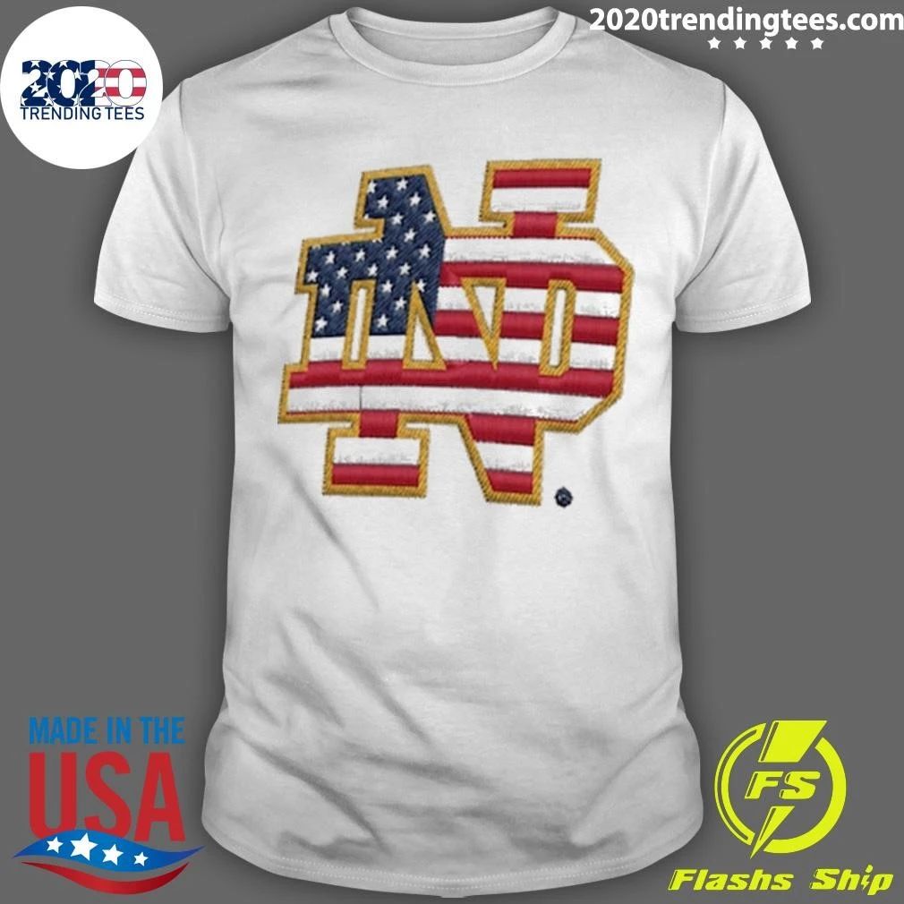 Notre Dame Fighting Irish ’47 American Flag Shirt