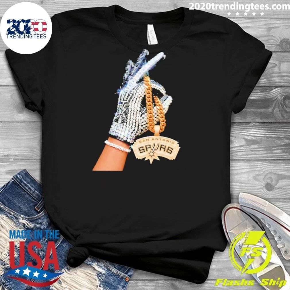 Antonio Spurs Diamond And Gold Vintage Shirt