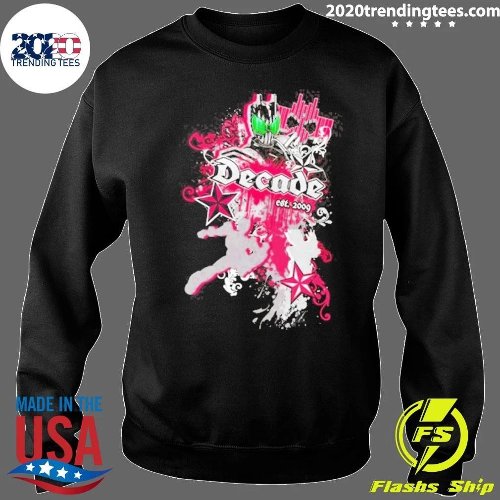 Kamen Rider Decade Est 2009 Hero Shirt