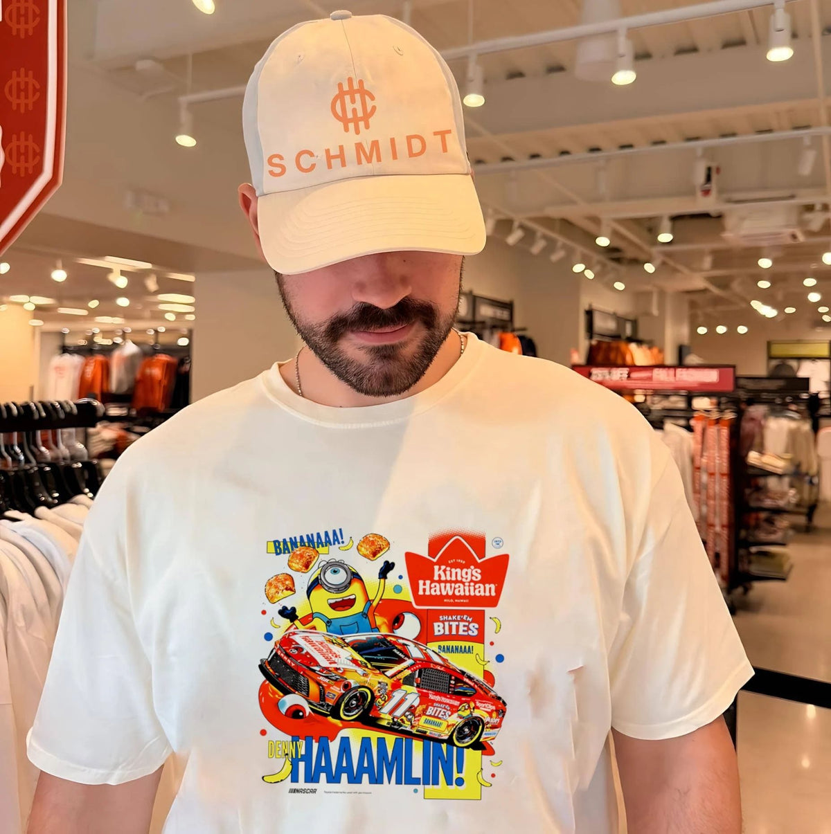 Minion King’s Hawaiian Denny Hamlin shirt